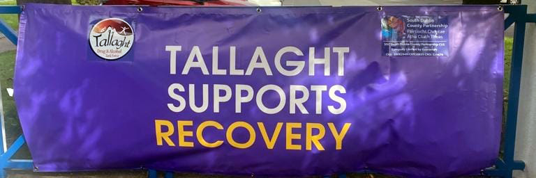 Tallaght Supports Recovery Banner